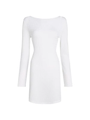 Obrázek produktu Karl Lagerfeld Plážové šaty ' Mini-Strandkleid mit Struktur und Perlen ' krémová