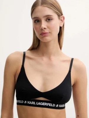 Obrázek produktu Karl Lagerfeld Podprsenka Karl Lagerfeld LOGO PEEPHOLE černá