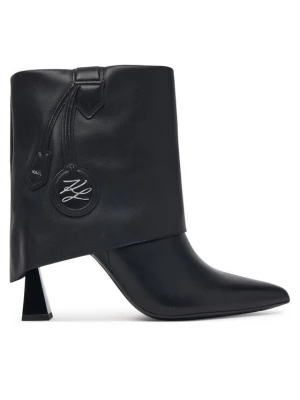 Obrázek produktu KARL LAGERFELD Polokozačky Debutante KL32045A Černá