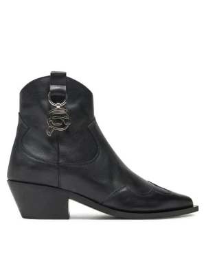 Obrázek produktu KARL LAGERFELD Polokozačky Kansas KL33265 Černá