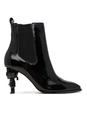 Obrázek produktu KARL LAGERFELD Polokozačky Nft Heel KL39146 Černá