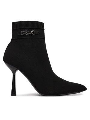 Obrázek produktu KARL LAGERFELD Polokozačky Pandara KL31346A Černá
