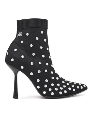 Obrázek produktu KARL LAGERFELD Polokozačky Pandara KL31367 Černá