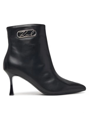 Obrázek produktu KARL LAGERFELD Polokozačky Sienna KL32745 Černá