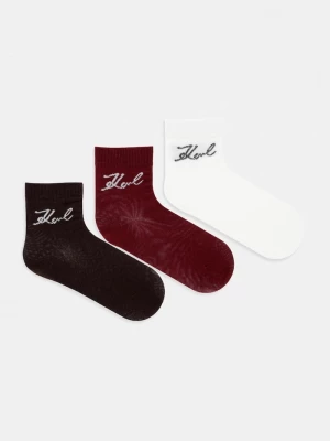Obrázek produktu Karl Lagerfeld ponožky dámské s bavlnou 3-pack