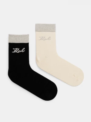 Obrázek produktu Karl Lagerfeld Ponožky Karl Lagerfeld 2-pack černá