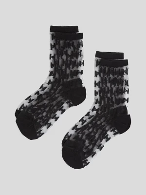 Obrázek produktu Karl Lagerfeld Ponožky Karl Lagerfeld K/MONOGRAM 2-pack černá
