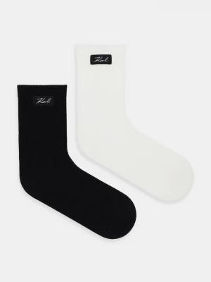 Obrázek produktu Karl Lagerfeld Ponožky K / SIGNATURE 2-pack černá