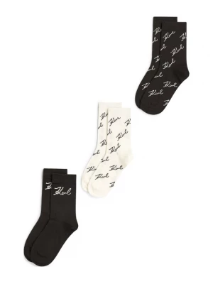 Obrázek produktu Karl Lagerfeld Ponožky krémová / černá