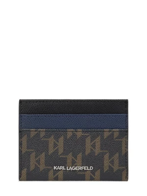 Obrázek produktu Karl Lagerfeld Pouzdro 'Monogram' modrá / hnědá / světle hnědá / černá