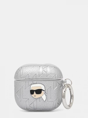 Obrázek produktu Karl Lagerfeld Pouzdro na airpod Karl Lagerfeld AirPods 4 stříbrná