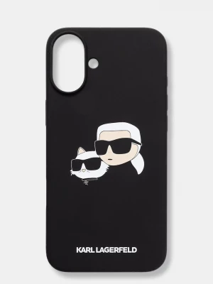 Obrázek produktu Karl Lagerfeld pouzdro na telefon iPhone 16 Plus černá