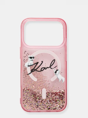 Obrázek produktu Karl Lagerfeld pouzdro na telefon iPhone 17 Pro růžová