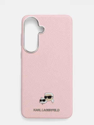Obrázek produktu Karl Lagerfeld pouzdro na telefon z imitace kůže Samsung Galaxy S26+ růžová