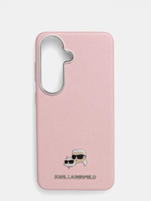 Obrázek produktu Karl Lagerfeld pouzdro na telefon z imitace kůže Samsung Galaxy S26 růžová