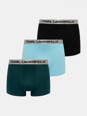 Obrázek produktu Karl Lagerfeld přiléhavé boxerky pánské bavlněné elastanem 3-pack černá