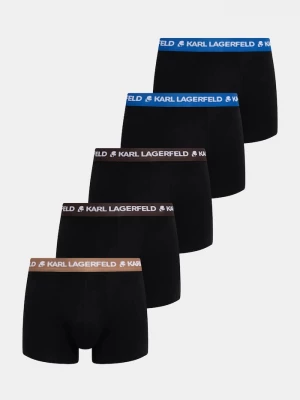 Obrázek produktu Karl Lagerfeld přiléhavé boxerky pánské bavlněné elastanem LOGO TRUNK 5-pack černá