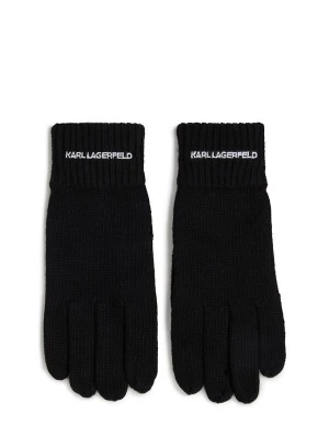 Obrázek produktu Karl Lagerfeld Prstové rukavice černá / bílá