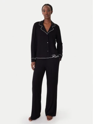 Obrázek produktu KARL LAGERFELD Pyžamo B1W45010 Černá Relaxed Fit