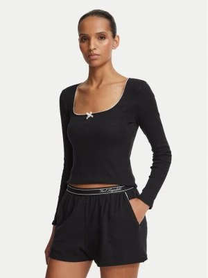 Obrázek produktu KARL LAGERFELD Pyžamo B4W45017 Černá Regular Fit