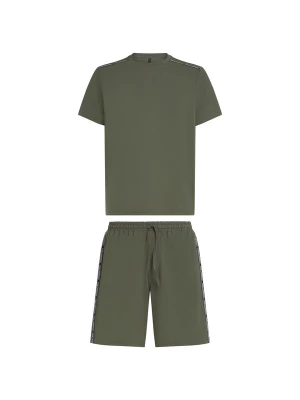Obrázek produktu Karl Lagerfeld Pyžamo krátké khaki / černá / bílá