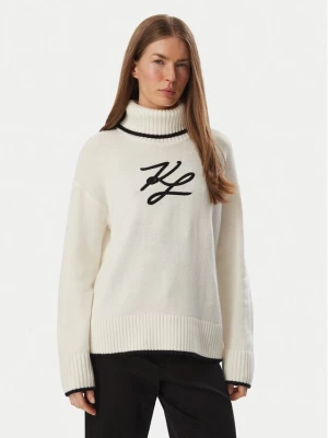 Obrázek produktu KARL LAGERFELD Rolák B4W18033 Bílá Regular Fit