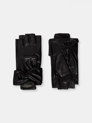 Obrázek produktu Karl Lagerfeld rukavice dámské kožené K/SIGNATURE černá