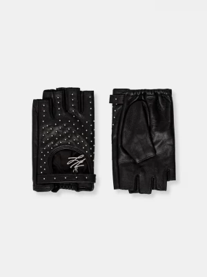 Obrázek produktu Karl Lagerfeld rukavice do auta dámské kožené K/AUTOGRAPH černá