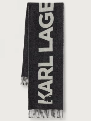 Obrázek produktu Karl Lagerfeld šála dámská s vlnou K / ESSENTIAL