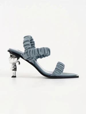 Obrázek produktu Karl Lagerfeld sandály na sloupku dámské Karl Nft Heel modrá