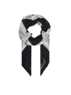 Obrázek produktu KARL LAGERFELD Šátek B3W33021 Tmavě šedá