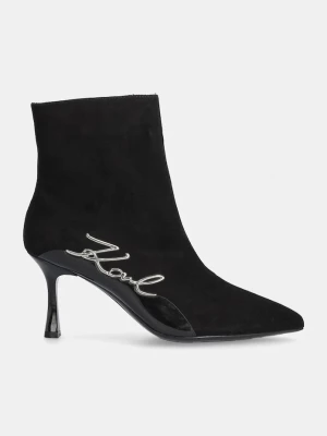 Obrázek produktu Karl Lagerfeld Semišové boty Karl Lagerfeld SIENNA černá