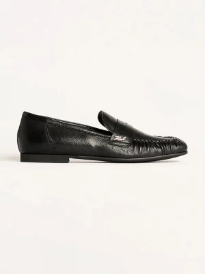Obrázek produktu Karl Lagerfeld Semišové mokasíny Karl Lagerfeld ELEIA Loafer černá