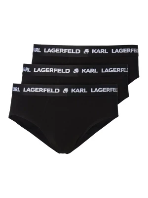 Obrázek produktu Karl Lagerfeld Slipy černá / bílá