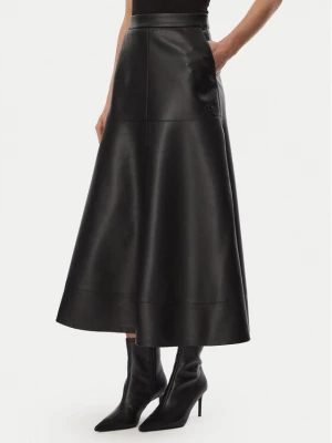 Obrázek produktu KARL LAGERFELD Sukně z imitace kůže B4W12004 Černá Regular Fit