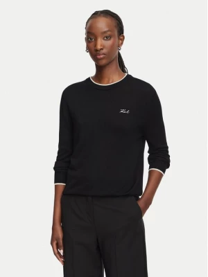 Obrázek produktu KARL LAGERFELD Svetr B3W18037 Černá Regular Fit