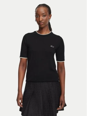 Obrázek produktu KARL LAGERFELD Svetr B3W18039 Černá Regular Fit