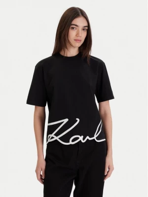 Obrázek produktu KARL LAGERFELD T-Shirt A1W17013 Černá Relaxed Fit