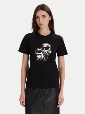 Obrázek produktu KARL LAGERFELD T-Shirt A1W17129 Černá Regular Fit