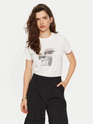 Obrázek produktu KARL LAGERFELD T-Shirt A1W17131 Bílá Regular Fit