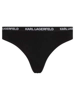 Obrázek produktu Karl Lagerfeld Tanga černá / offwhite