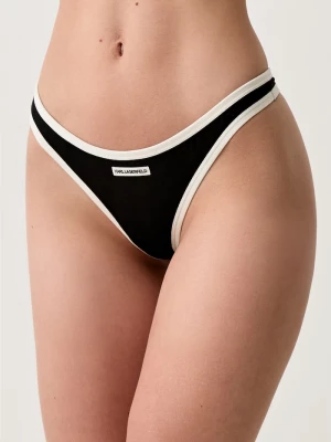 Obrázek produktu Karl Lagerfeld tanga dámské s lyocellem černá
