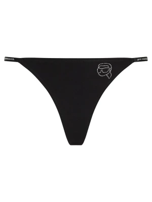Obrázek produktu Karl Lagerfeld Tanga 'Ikon' černá / průhledná