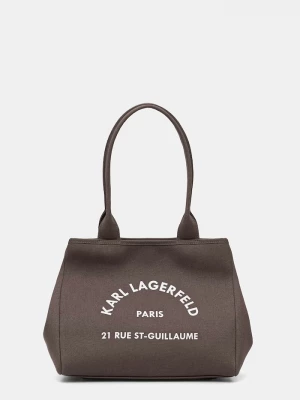 Obrázek produktu Karl Lagerfeld taška dámská bavlněná K/RSG hnědá