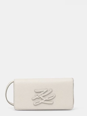 Obrázek produktu Karl Lagerfeld taška dámská kožená K/AUTOGRAPH béžová