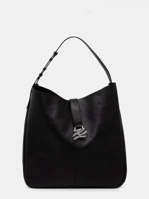 Obrázek produktu Karl Lagerfeld taška dámská kožená K/AUTOGRAPH černá