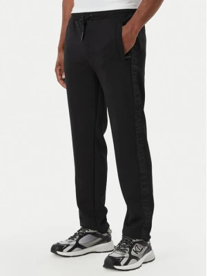 Obrázek produktu KARL LAGERFELD Teplákové kalhoty 705016 562901 Černá Regular Fit