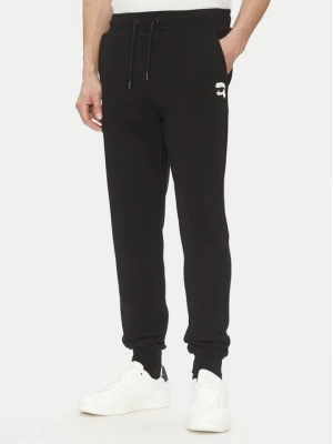 Obrázek produktu KARL LAGERFELD Teplákové kalhoty 705713 500900 Černá Regular Fit