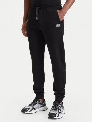 Obrázek produktu KARL LAGERFELD Teplákové kalhoty 705782 564917 Černá Regular Fit