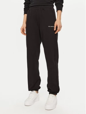 Obrázek produktu KARL LAGERFELD Teplákové kalhoty A1W10130 Černá Relaxed Fit